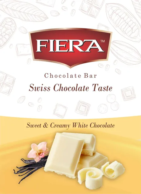 Fiera white chocolate bar